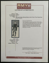 Load image into Gallery viewer, 1928 Vintage NHL Hockey Montreal Maroons HOFer Red Dutton Photograph LOA
