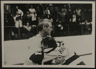 1976 Vintage Promotional Movie Photo from Slap Shot Featuring Paul Newman