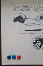 Load image into Gallery viewer, 1980s Toronto Blue Jays Original Artwork First Mascot BJ Birdy Promotional MLB
