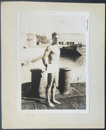 1928 Buster Crabbe Photo Olympic Swimmer Hollywood Star Underwood+Underwood LOA