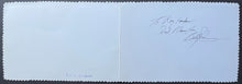 Load image into Gallery viewer, Minister Billy Graham Signed Autographed Greeting Card Celebrity JSA LOA Vintage
