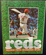 1970 MLB Cincinnati Reds Complete Baseball Yearbook Johnny Bench Vintage Program