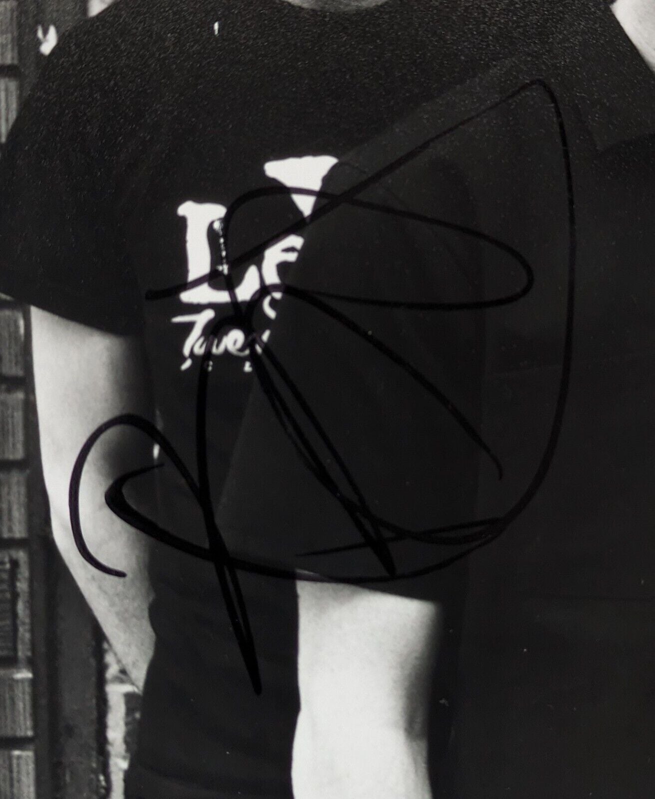 2002 Good Charlotte Band Signed Epic Records Publicity Photo