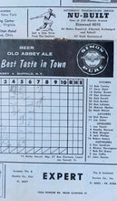 Load image into Gallery viewer, 1959 International League Baseball Program Columbus Jets vs Buffalo Bisons
