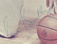 Load image into Gallery viewer, Bill Bradley + Walt Frazier Autographed Poster Signed Basketball HOFers JSA
