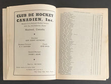 Load image into Gallery viewer, 1948 Hendy Hockey Guide Book Maurice Richard Cover NHL Vintage Sports
