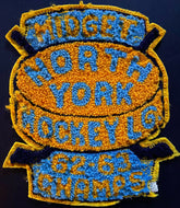 1962-1963 Midget Hockey League Champions Vintage Patch North York Ontario Crest