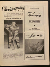 Load image into Gallery viewer, 1953 Quebec Junior A Hockey Program Windsor Spitfires vs Citadels Vintage Rare
