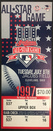 1997 Major League Baseball All Star Game MLB Ticket Jacobs Field Cleveland