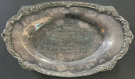 1954-55 Stanley Cup Tray Detroit Red Wings President Marguerite Norris NHL