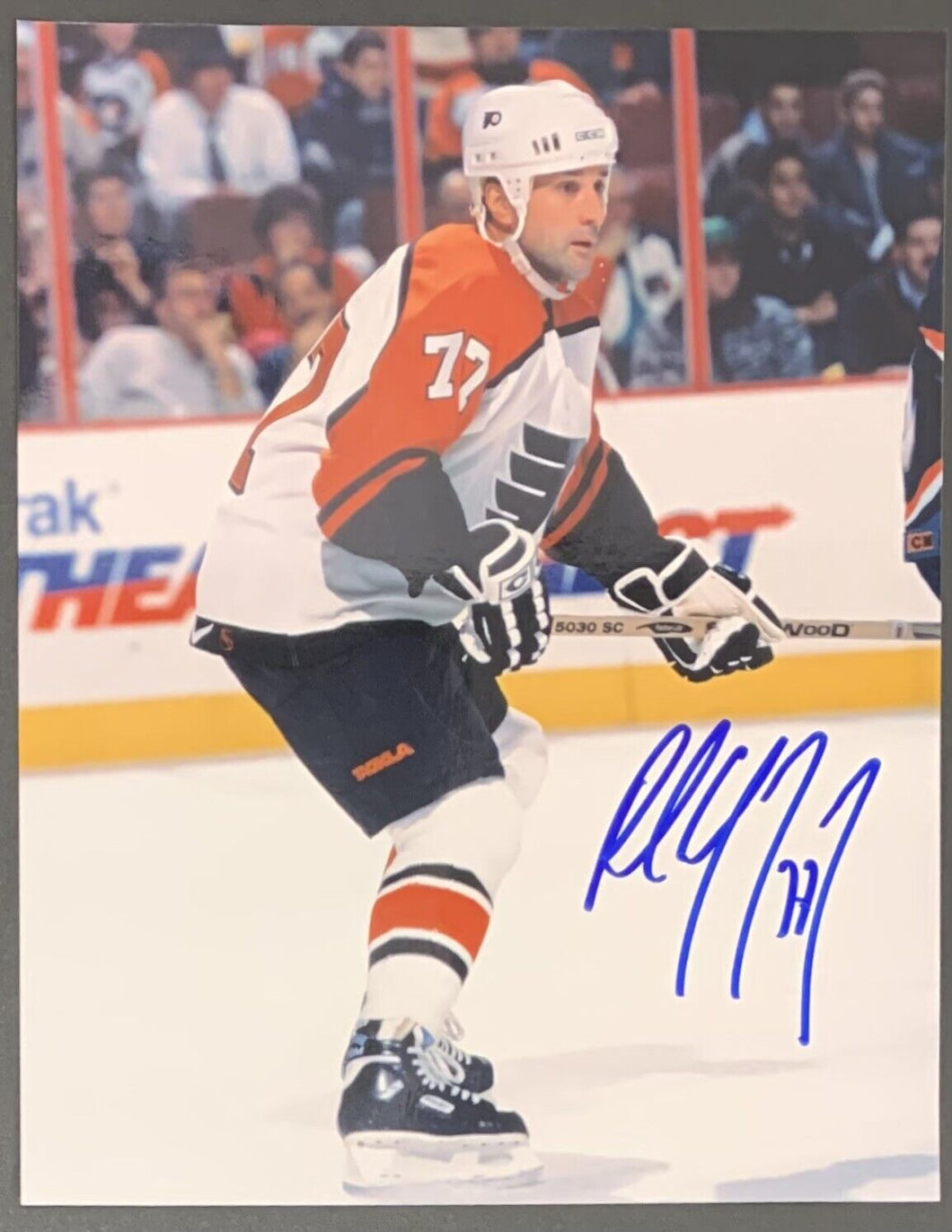 Paul Coffey Autographed Photo Philadelphia Flyers HOFer NHL Hockey Signed