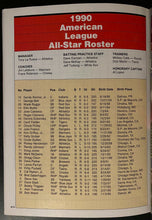 Load image into Gallery viewer, 1990 MLB Baseball Vintage All-Star Game Program Chicago Wrigley Field Original
