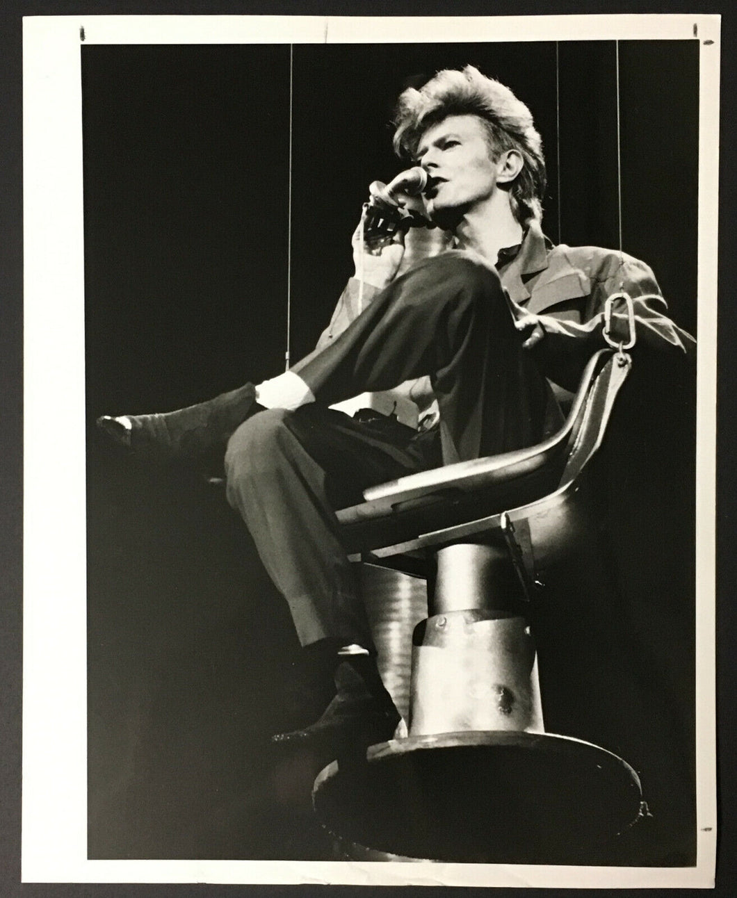 1987 David Bowie Concert Photo Tampa Bay Picture Taken By Maurice Rivenbark