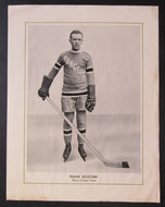 1934-1935 Byng Trophy Winner NY Rangers HOF Frank Boucher CCM Photo NHL Hockey