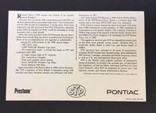 Load image into Gallery viewer, 1990 Richard Petty NASCAR Autographed Promo Card From Final Year Racing VTG
