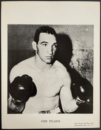 1960's Gene Fullmer Champion Boxer Vintage Photo Fan Issued Blank Back