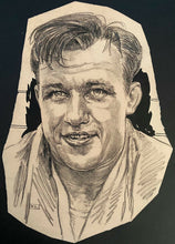 Load image into Gallery viewer, 1930 Jack Sharkey Heavyweight Boxing Champ Original Newspaper Illustration Art
