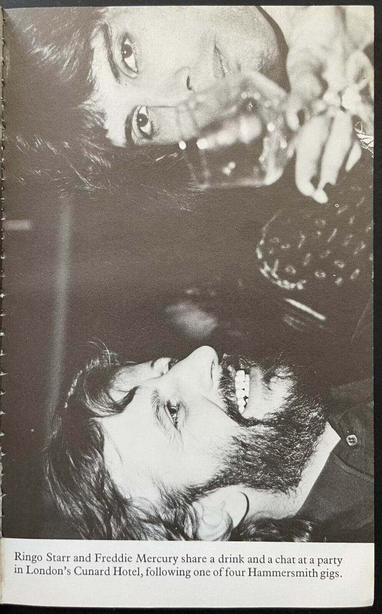 1976 Queen Official Biography Paperback Book U.S. Royal Tour Rock & Ro ...