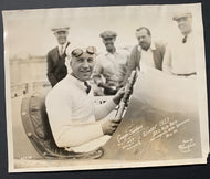 1927 Indy 500 George Souders Type 1 B&W Photo Auto Racing Vintage Indianapolis