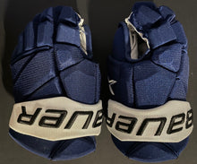 Load image into Gallery viewer, 2022 Nikita Kucherov Game Worn Bauer Hockey Gloves Photo Matched Tampa Bay NHL
