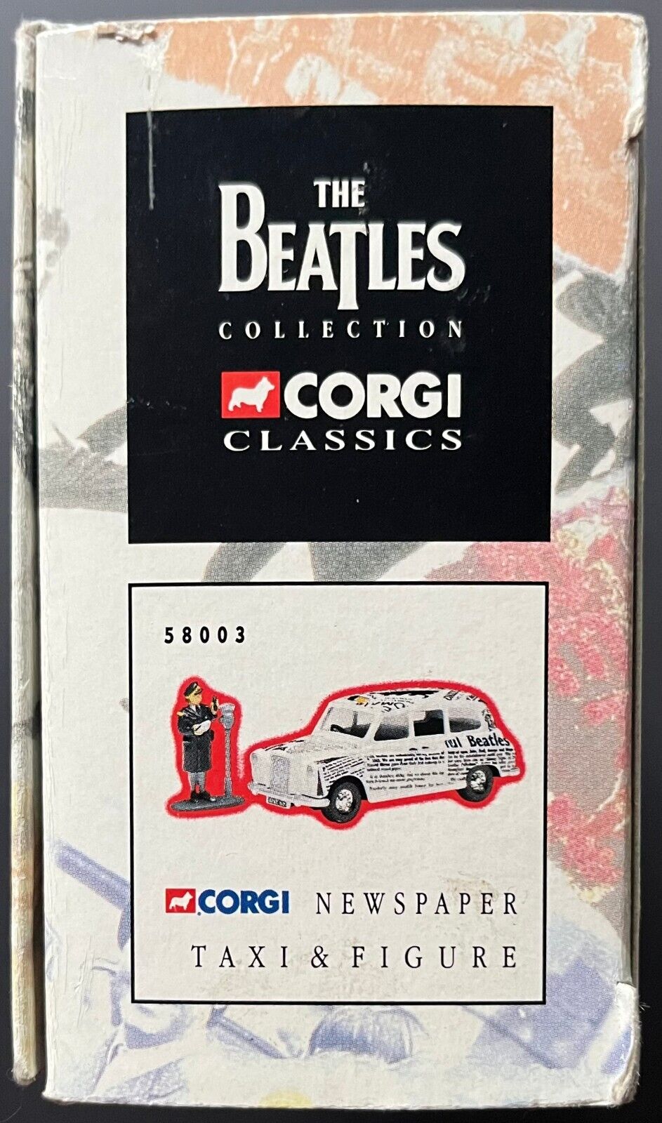 1997 London Beatles Taxi Corgi Issued Vintage Lovely Rita Meter