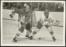 Load image into Gallery viewer, 1972 Summit Series Type I Original Photo Bergman Mishakov Esposito Hockey Canada
