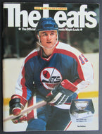 1982 Maple Leaf Gardens 50th Anniversary NHL Program Toronto Leafs Winnipeg Jets
