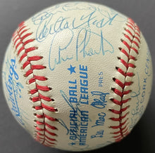 Load image into Gallery viewer, 1982 MLB All Star Game Team Autographed Baseball Signed x33 Henderson JSA LOA
