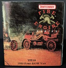 Load image into Gallery viewer, 1950 Ford E82W Van + Portable Pumper Dinky Diecast Metal Matchbox Collectibles
