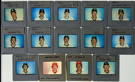 Houston Astros 14 Different 35mm Slides League Issued Vintage MLB Baseball