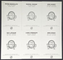 Load image into Gallery viewer, 1980-81 O-Pee-Chee Giant Photo Full Set NHL Hockey Complete 24 Cards OPC Gretzky
