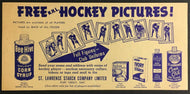1966 NHL Bee Hive Hockey Pictures Checklist Vintage Sports St. Lawrence Starch