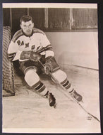 Circa 1955 NHL New York Rangers Defenceman Jack Evans Type 1 Photo
