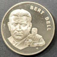1972 Bert Bell Pro Football Hall Of Fame Medal Franklin Mint 1 Troy Oz. NFL