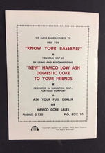 Load image into Gallery viewer, 1953 Know Your Baseball Book By Major Leaguer George Toporcer Stan Musial Cover
