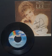 1985 Brenda Lee Signed Why You Been Gone So Long Original 45 RPM Record