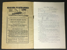 Load image into Gallery viewer, 1924 Toronto Ontario Grayline Bus Travel Brochure Historical Eatons Advertising
