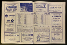 Load image into Gallery viewer, 1974 AHL American Hockey League Program Rochester Americans vs Hershey Bears Vtg

