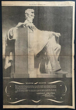 Load image into Gallery viewer, 1942 Full Two Page Boxing Poster Joe Louis The Afro-American Newspaper Vintage
