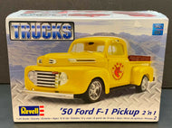 Revell 1950 Ford F-1 Pickup Scale 1:25 Model Kit Vintage Car Factory Sealed