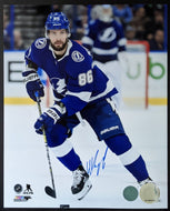 Nikita Kucherov Autographed Signed Photo NHL Hockey Tampa Bay Lightning AJ COA