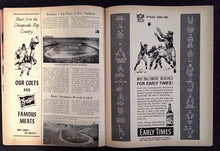 Load image into Gallery viewer, 1965 San Francisco 49ers vs Baltimore Colts Memorial Stadium NFL Program Vintage
