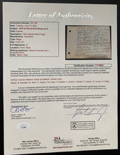 Load image into Gallery viewer, 1933-34 Detroit Red Wings Team Signed Sheet x18 Autographed Cooney Weiland JSA
