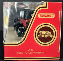 Load image into Gallery viewer, 1925 Rolls Royce Phantom 1 Die Cast Metal Car Model Matchbox Collectibles NIB
