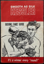 Load image into Gallery viewer, 1960 Smooth As Silk Kessler Boxing Fan&#39;s Guide Book Complete Kessler
