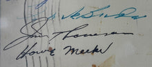 Load image into Gallery viewer, 1950-51 Toronto Maple Leafs Team Autographed Signed Slabbed Postcard NHL Beckett
