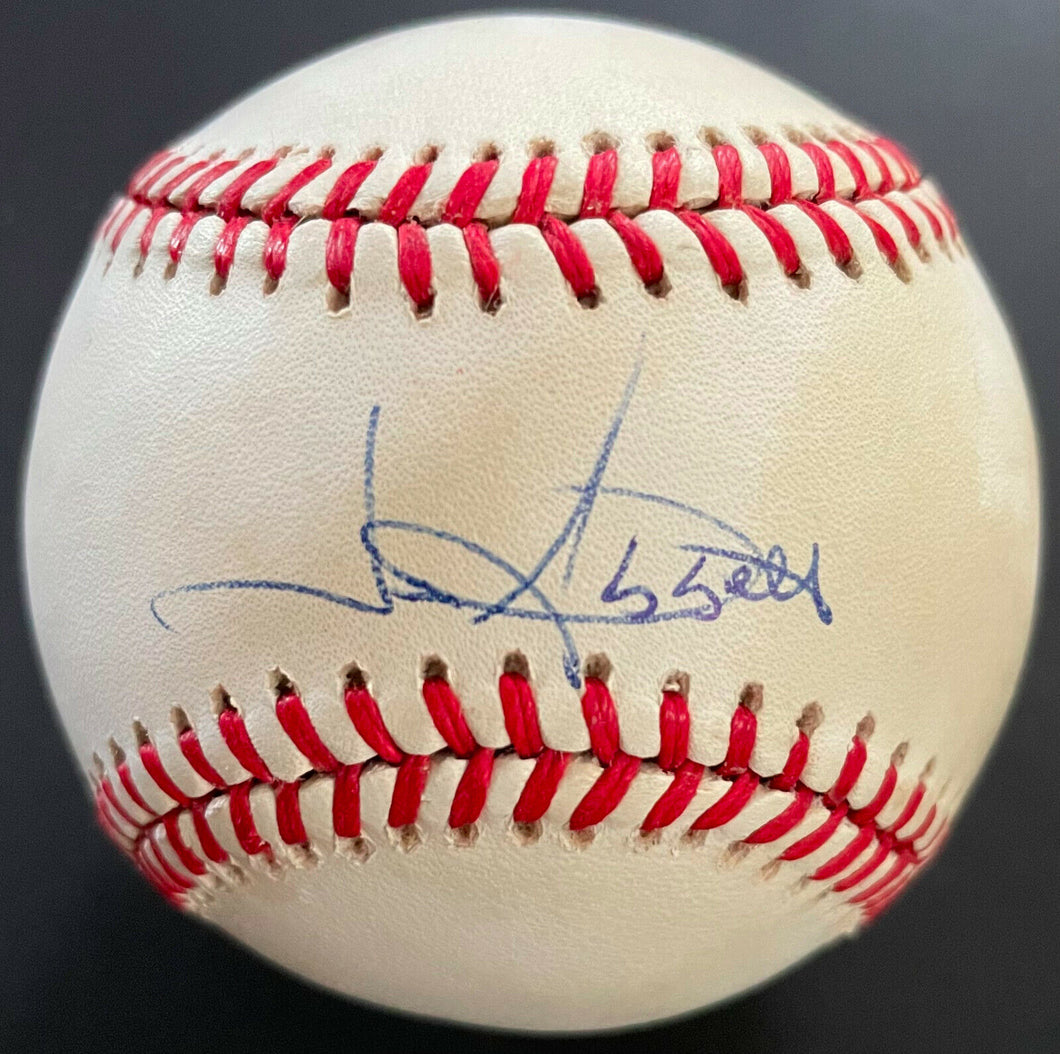 Jim Abbott Autographed American League Rawlings Baseball Signed Yankees JSA