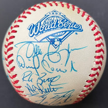 Load image into Gallery viewer, 1993 World Series Toronto Blue Jays Rawlings Team Signed Baseball Autographed
