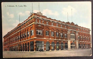 1900 St Louis Coliseum Postcard Vintage Stamp Post Card Sports Photo Arena