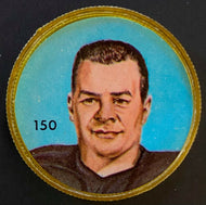 1963 Nalley's Potato Chips CFL Football Token Plastic Coin #150 Tom Brown